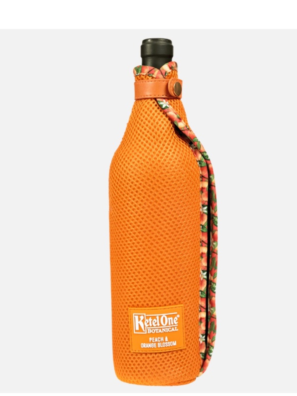 Kettle One Peach & Orange Blossom Ice Jacket Bottle KOOZIE NWT